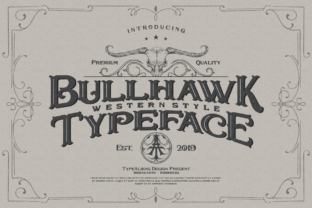 Bullhawk: A Western Display Font for Makers