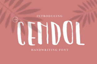 Cendol: A Natural Display Font for Elegant Web Design