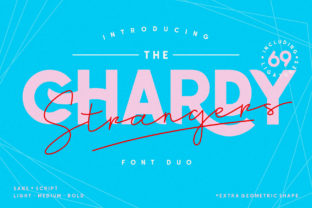 Chardy: A Fun Display Font for Small Business Branding