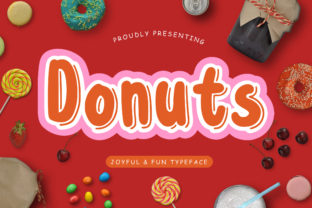 Donuts Font: Sweet Typography for Joyful Brands