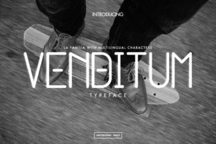Elevate Editorial Design with Venditum Display Fonts