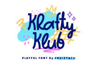Elevate Web Headers with the Krafty Klub Typeface