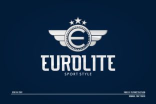 Eurolite: A Sporty Display Font for Modern Editorial Design