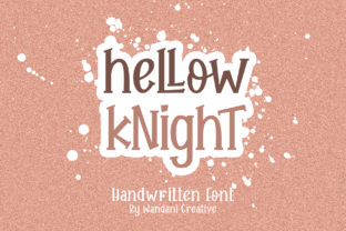 Hellow Knight: A Charming Display Font for Editorial Design