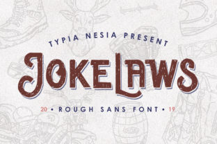 Jokelaws: A Dynamic Display Font for Bold Campaigns