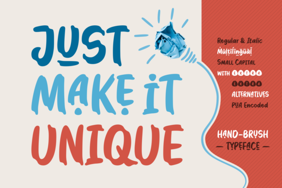 Just Make It Unique: A Display Font for Bold Web Headers