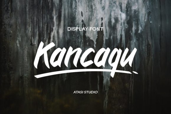 Kancaqu: A Raw Urban Display Font for Modern Editorial Design