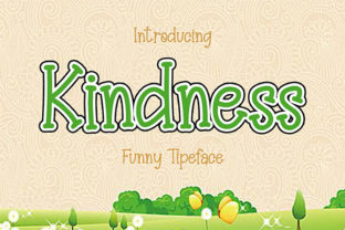 Kindness: The Sweet Display Font for Handmade Brands