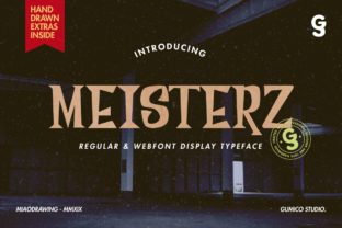 Meisterz: The Bold Display Font for Handmade Brands