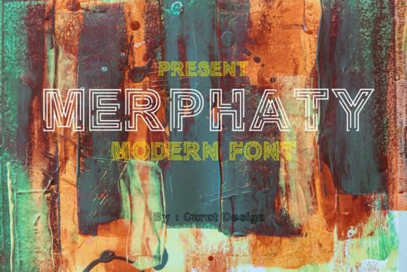 Merphaty: A Maze-Inspired Display Font for Modern Editorial Design