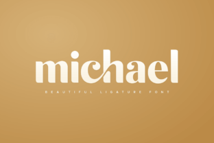 Michael: A Modern Display Font for Web Design