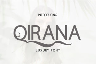 Qirana: The Minimalist Display Font for Handmade Brands