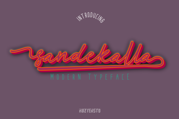Sandekalla Font Review: A Retro Display for Bold Brands