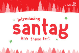 Santay: A Cheerful Display Font for Festive Editorial Design