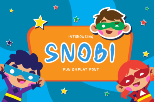 Snobi: A Bold Display Font for Unique Brand Identity