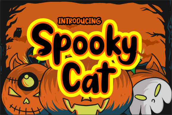 Spooky Cat: A Display Font for Memorable Branding