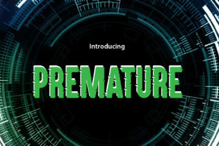Using Premature: A Bold Display Font for Web Headers