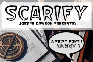 Using Scarify Display Font for Spooky Web Designs