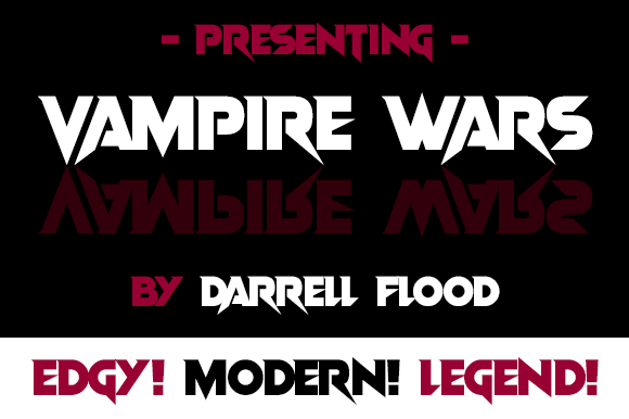 Vampire Wars: A Bold Serif Typeface for Editorial Impact